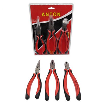 คีมชุด 3 แบบ Anton ขนาด 8นิ้ว AT3808B