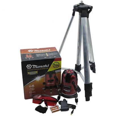 เลเซอร์วัดระดับ 5 เส้น MASAKI สีแดง