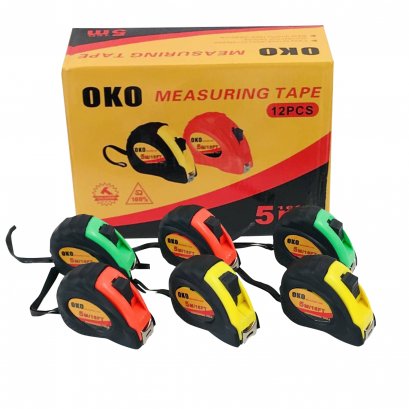 ตลับเมตร 5 m OKO 1 ชิ้น (คละสี)