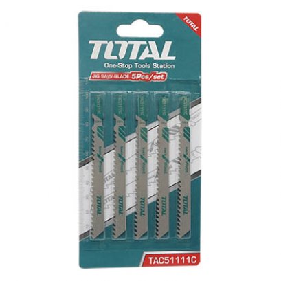 ใบเลื่อยจิ๊กซอว์ 5 ใบ/ชุด TOTAL TAC51111C