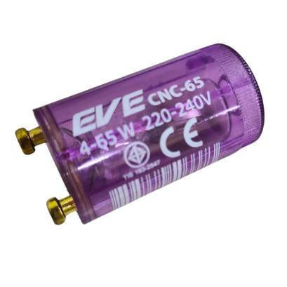 สตาร์ทเตอร์ EVE S.10 4-65 วัตต์ 220 โวลต์ ม่วงใส