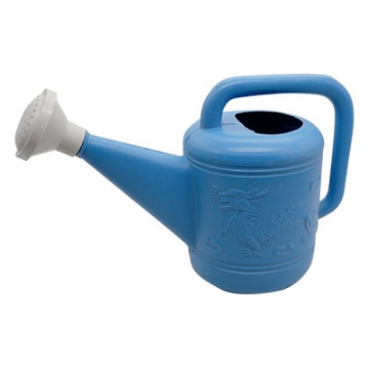 บัวรดน้ำพลาสติก-บัวกลาง-ขนาด 8 ลิตร (1ใบ) สีฟ้า #02