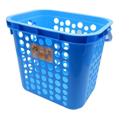 ตะกร้าผ้า TWIN BASKET สีน้ำเงิน No.5010