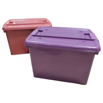 กล่องพลาสติก กล่องล้อเลื่อน 31 ลิตร 4000S ขนาด 47x36x30.5 ซม