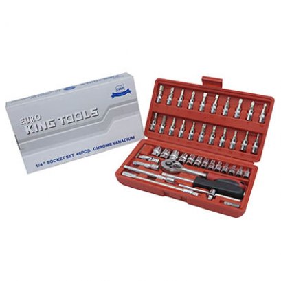ประแจบล็อก EURO KING TOOLS 46 ชิ้น