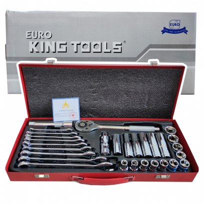 ประแจบล็อก EURO KING TOOLS 29 ชิ้น