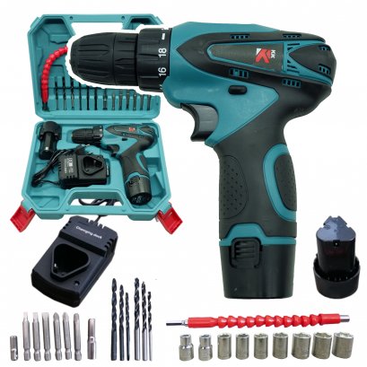 สว่านไร้สาย 14.5V KK พร้อมอุปกรณ์ชุดเล็ก