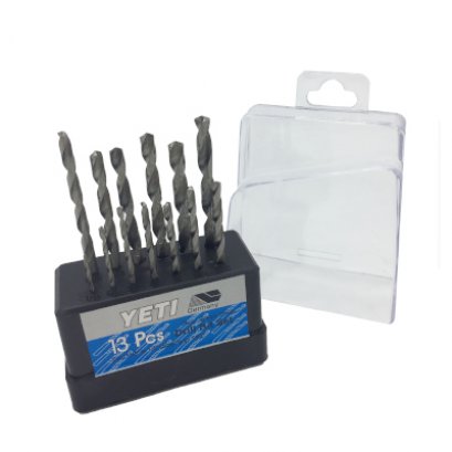 ดอกสว่านเจาะเหล็ก 13 ดอก/ชุด YETI