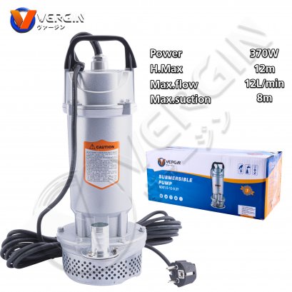 VERGIN ปั้มน้ำ ปั้มแช่ ไดโว่ ขนาด 1 นิ้ว รุ่น QDX1.5-12