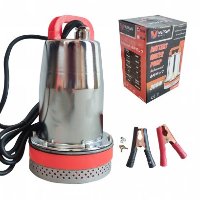ปั๊มน้ำแบตเตอรี่ VERGIN DC 12V 300W