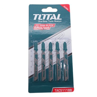 ใบเลื่อยจิ๊กซอว์ตัดเหล็ก TOTAL รุ่น TAC 51118B