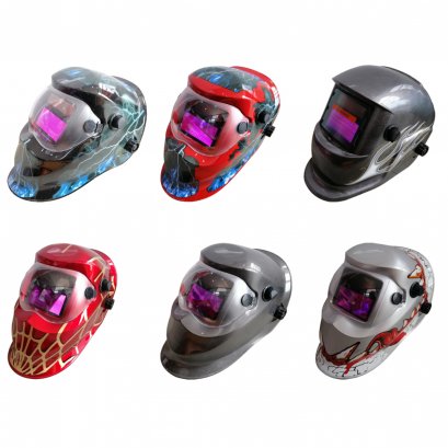 หน้ากากเชื่อม คละลาย