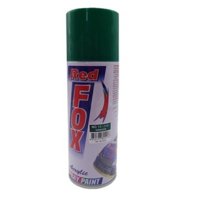 สีสเปรย์เรดฟ็อกซ์ RED FOX NO.13 (214) GREEN (สีเขียว)