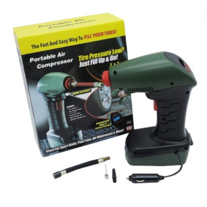 เครื่องเติมลมยางพกพาแบบดิจิตอล