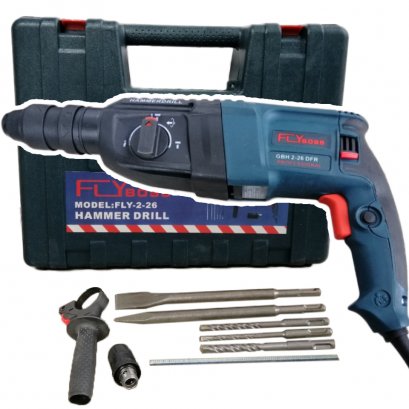 สว่านโรตารี่ 3 ระบบ 26 mm.FLYBOSS FLY-2-26