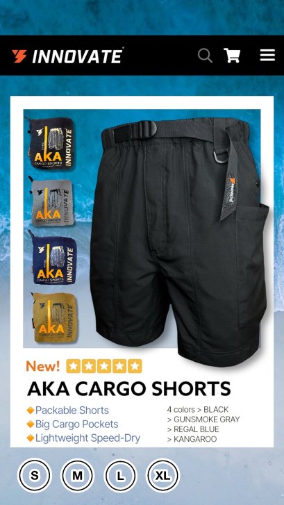 AKA Cargo Shorts