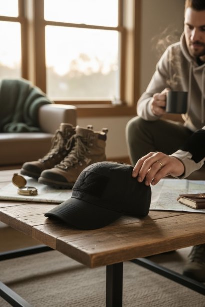 INNOVATE Tactical Black Cap