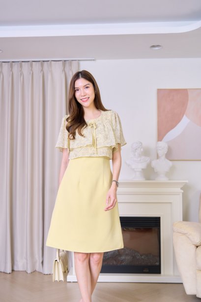 เดรสชีฟองย่น (W40)