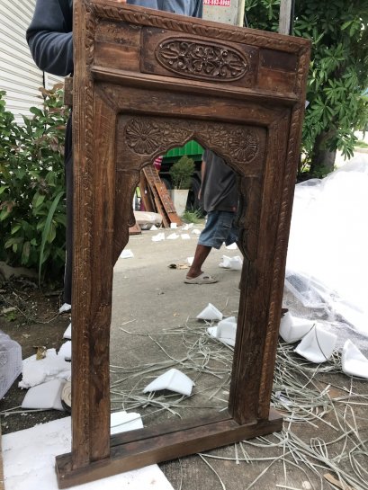 MR69 Old Indian Mirror Frame