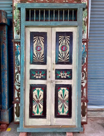 Unique British Painted Classic Wood Door