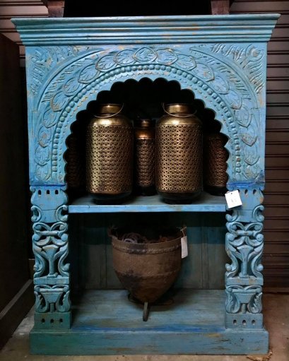 Blue Book Rack in Arch Style