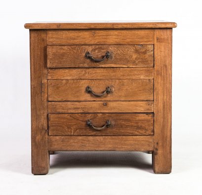 TeakWood bedside Cabinet with Drawers
