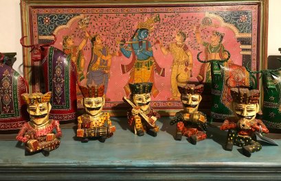 DCI30 Painted Indian Musicians Set