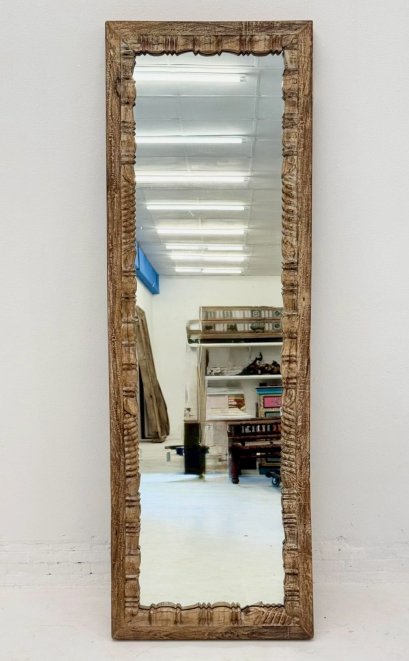 Antique Wooden Mirror