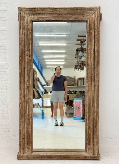 Antique Wooden Mirror