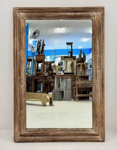 Antique Wooden Mirror