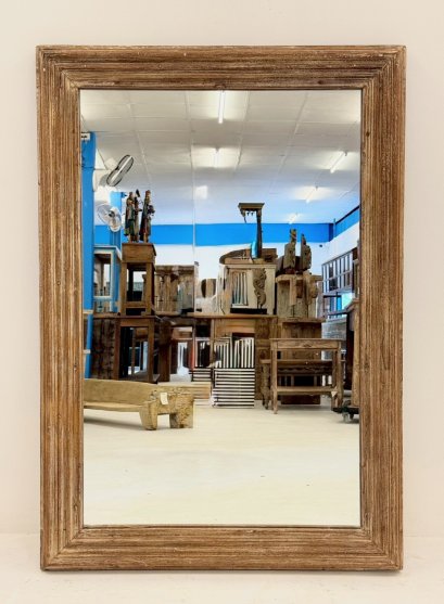 Antique Wooden Mirror