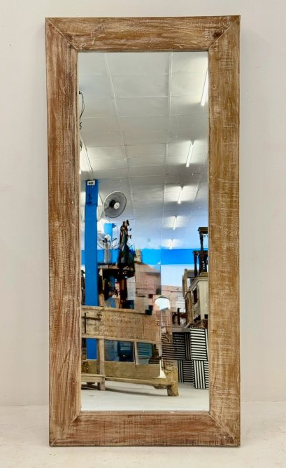 Antique Wooden Mirror