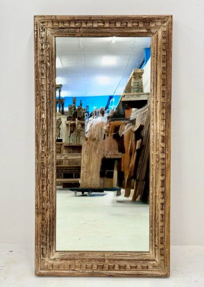 Antique Wooden Mirror