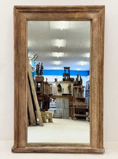 Antique Wooden Mirror