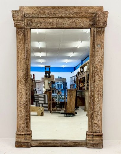 Antique Wooden Mirror