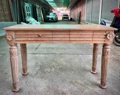 CL55 English Console Table with Drawers