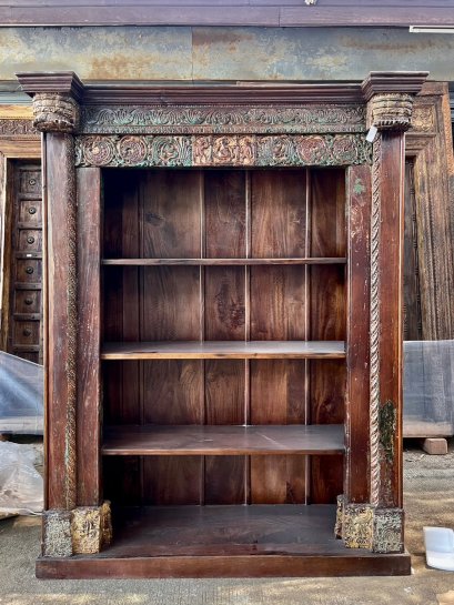 Large Antique Display Cabinet