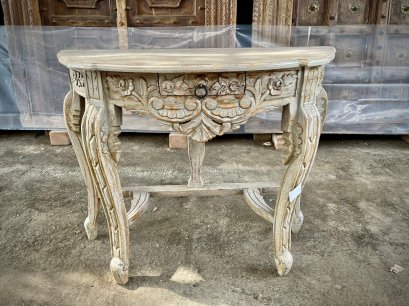 Entryway Carved Console Table