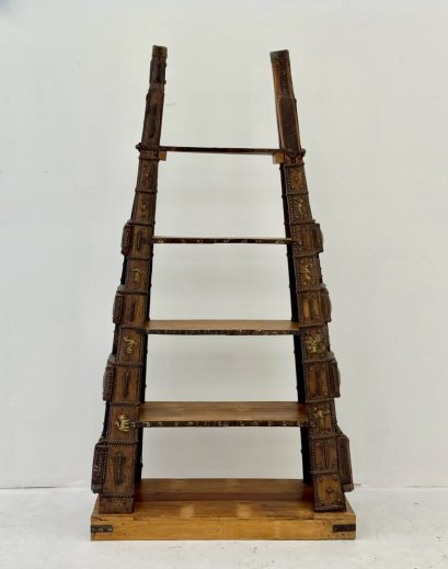 Antique Rack Made From Cart