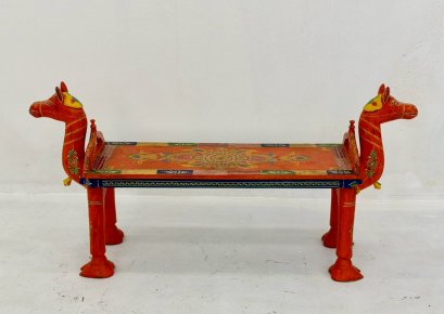 Painted Horse Bench