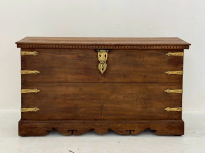 Wooden Box Console Table