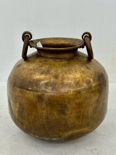 Antique Brass Pot