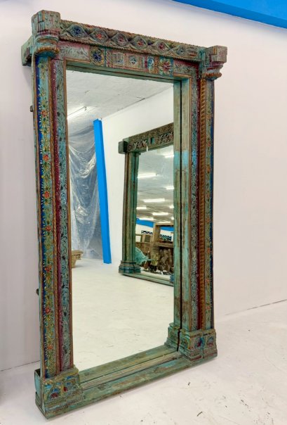 Antique Painted Mirror