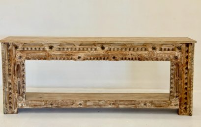Antique Wooden Console Table
