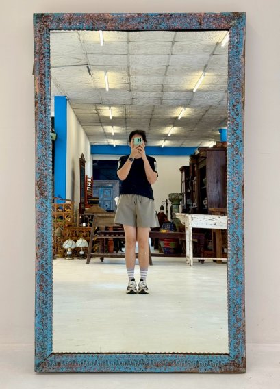 Antique Wooden Mirror