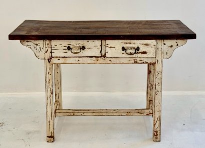 Antique Wooden Console Table