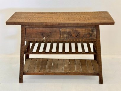 Antique Wooden Console Table