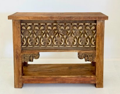 Antique Wooden Console Box