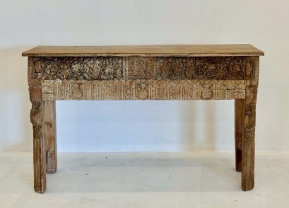 Antique Wooden Console Table