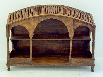 Antique Wooden Display Cabinet